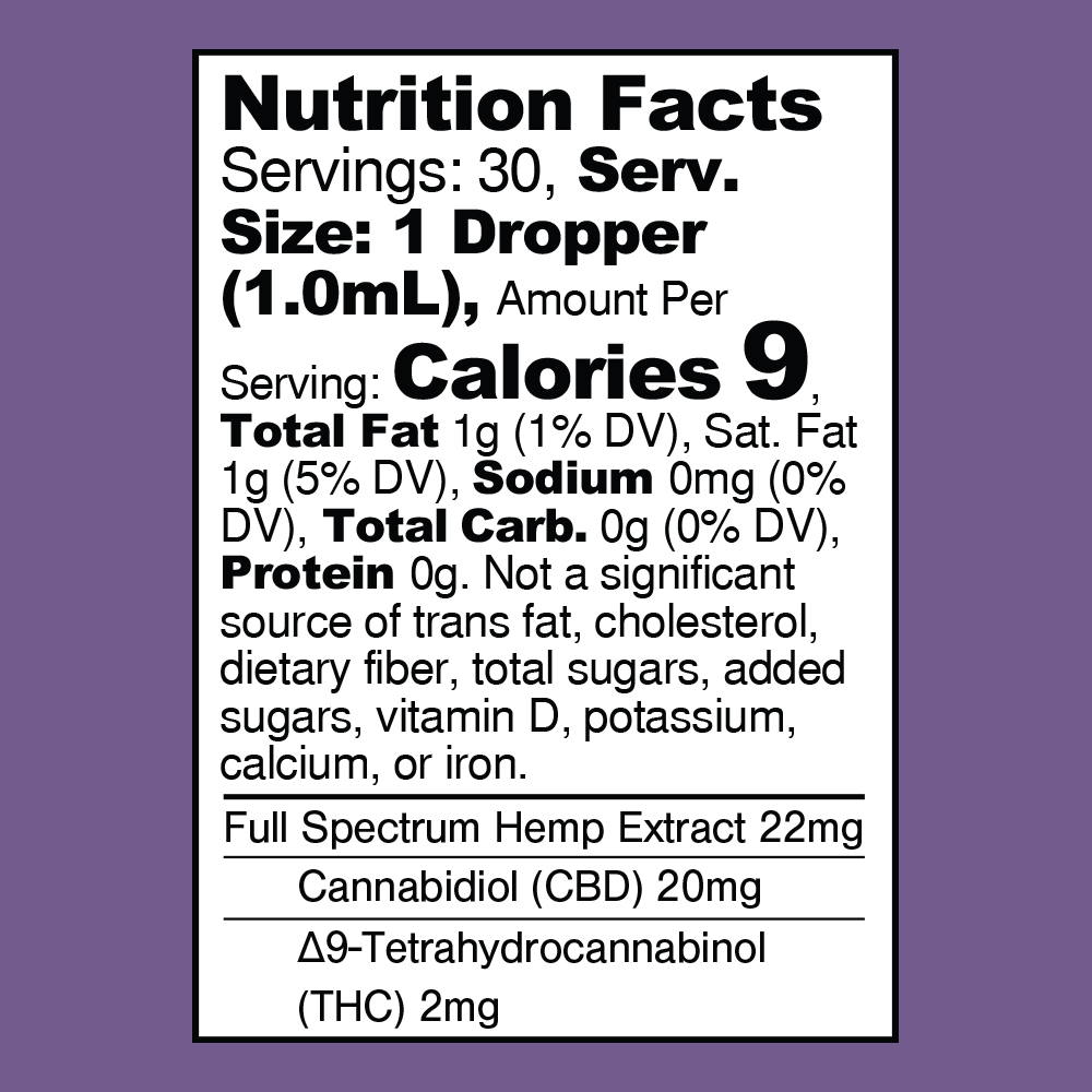 1:10 CBD Tincture